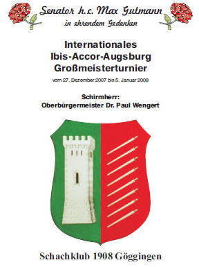 Int. Ibis-Accor-Grossmeisterturnier 2007/08
